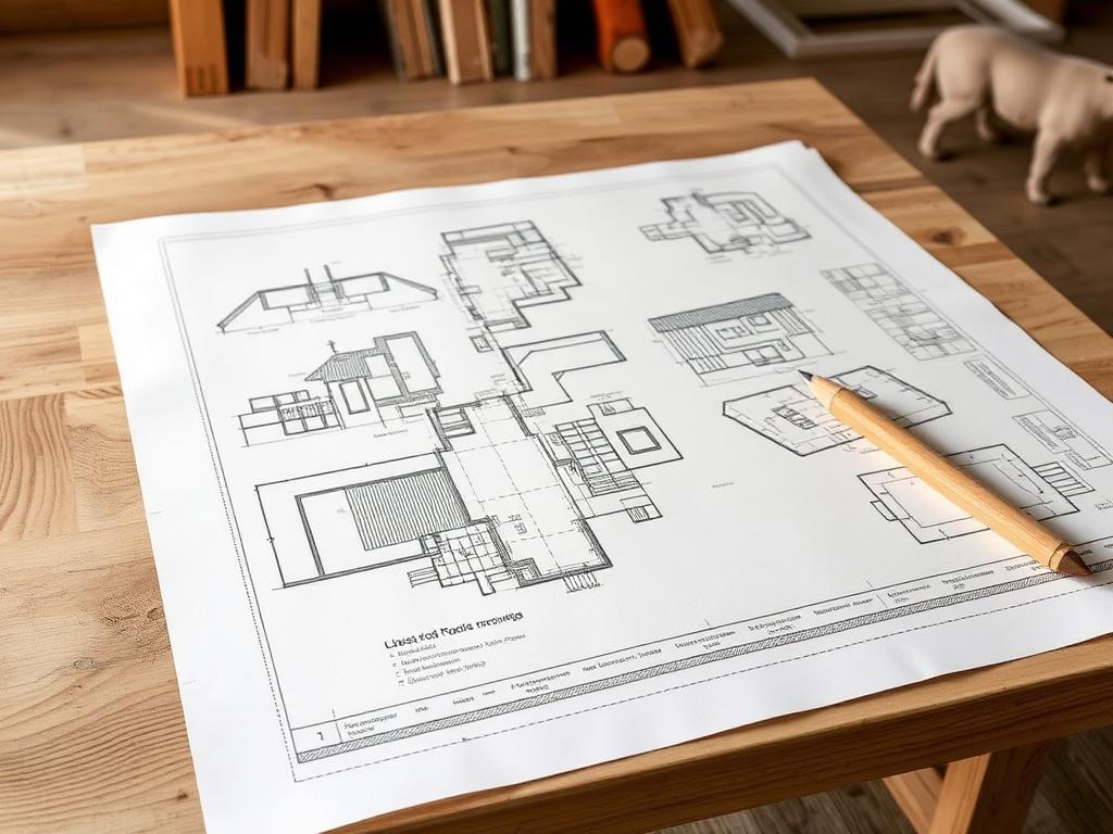 Arkitekttegninger og prosjektplaner